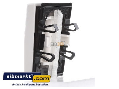 Ansicht rechts Jung AS 591 K Wippe Symbol KLINGEL ws f�r Taster 