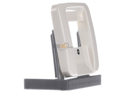 Ansicht links Busch Jaeger 1762-212-506 Zentralscheibe ws f.Telefonsteckd.TDO 