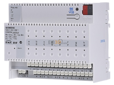 Frontansicht Siemens Indus.Sector 5WG1263-1EB11 EIB, KNX Binreingang 16fach, 12-230V AC/DC, 