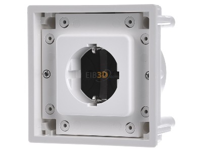 Front view ABL 1471601 Equipment mounted socket outlet with 
