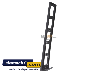 View on the right Berker 13937006 Frame 5-gang anthracite 
