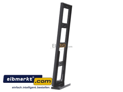 View on the right Berker 13837006 Frame 4-gang anthracite 
