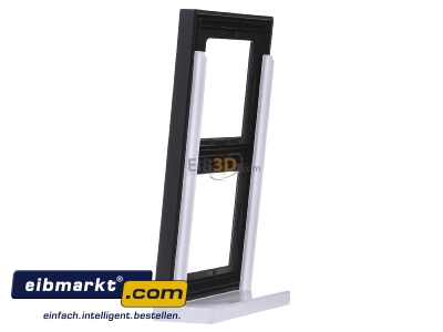 View on the right Berker 13237006 Frame 2-gang anthracite

