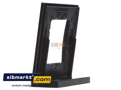 View on the right Berker 10116616 Frame 1-gang black 
