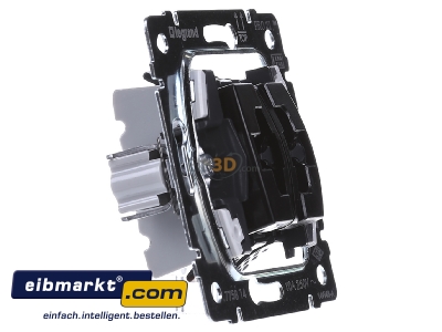 View on the left Legrand (BT) 775814 1-pole push button for roller shutter
