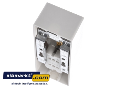 Top rear view Peha H 6696/2 Combination switch/wall socket outlet 
