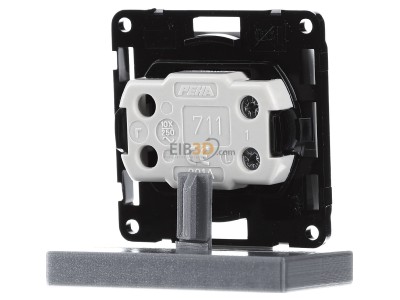 Ansicht hinten Peha D 711.02 Ausschalter rws 10A 250V 1-pol. 