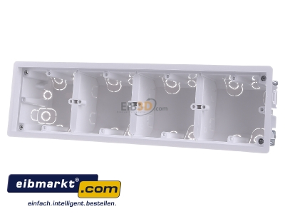 Frontansicht Gira 289900 Gertedose 4-fach 