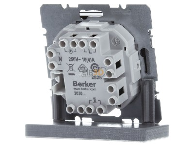 Ansicht hinten Berker 20301606 Raumtemperaturregler mit �ffner 