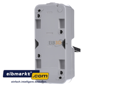 Back view Peha D 6666 WAB Combination switch/wall socket outlet
