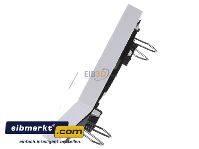 Ansicht oben rechts Merten 435919 Wippe Kontr.Fenster pws/gl Aufdruck Licht 