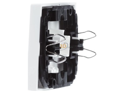 Ansicht rechts Merten 436019 Wippe Kontr.Fenster pws/gl f.Schal.Tast.Einsatz 