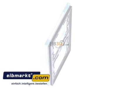 Ansicht oben rechts Merten 489219 Rahmen Glas 2f.bril/ws waage/senkrecht 