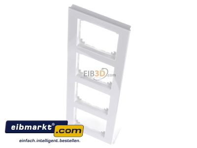 View up front Merten 515419 Frame 4-gang white 
