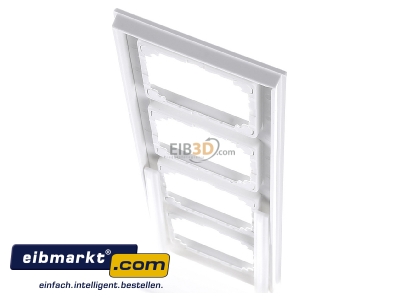 Top rear view Merten 515419 Frame 4-gang white 
