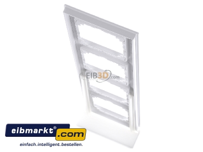 Top rear view Merten 515425 Frame 4-gang white 
