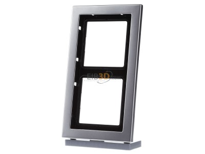 Frontansicht Jung ESD 2982 Rahmen 2-fach eds waage/senkrecht 