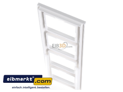 Ansicht oben hinten Jung AC 584 WW Rahmen 4-fach aws waage/senkrecht 