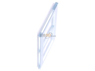 Ansicht oben links Jung AC 582 GL BLGR Glasrahmen 2-fach bl/gr waage/senkrecht 