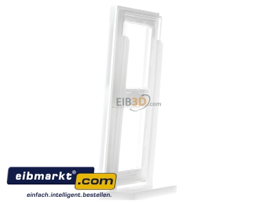 Ansicht rechts Jung AC582GLWMT Glasrahmen 2-fach mt/ws waage/senkrecht AC 582 GL WMT