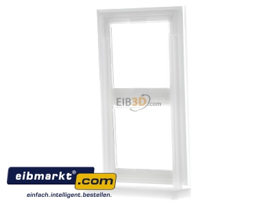 Ansicht hinten Jung AC582GLWMT Glasrahmen 2-fach mt/ws waage/senkrecht AC 582 GL WMT