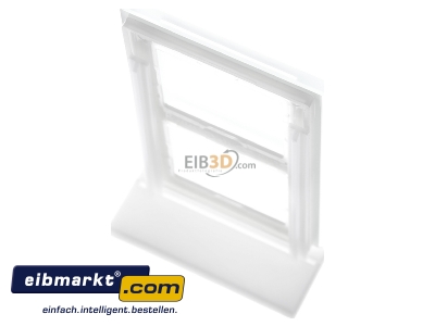 Ansicht oben hinten Jung AC582GLWMT Glasrahmen 2-fach mt/ws waage/senkrecht AC 582 GL WMT