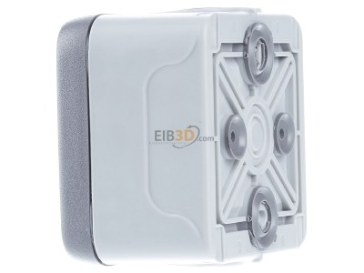 View on the right Legrand Bticino 69651 Surface mounted housing 1-gang grey 
