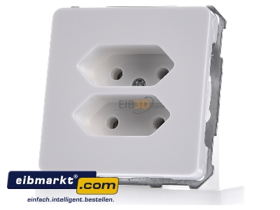 Front view Elso 215914 Socket outlet without protective contact
