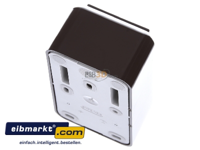 Top rear view Elso 388602 Combination switch/wall socket outlet
