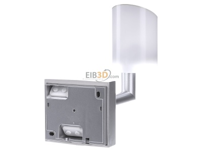 Ansicht hinten Jung 2224 WH EIB, KNX Wetterstation Home, 