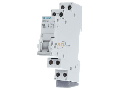 Front view Siemens 5TE8162 3-way switch (alternating switch) 
