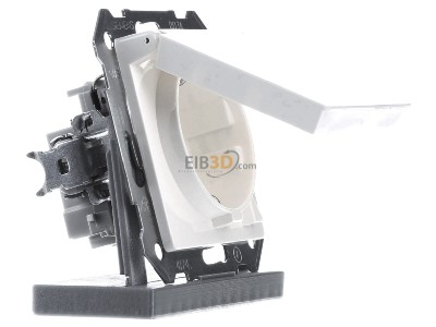 Ansicht links Siemens 5UB1915 Delta i-system, titanwei Schuko-Steckdose 