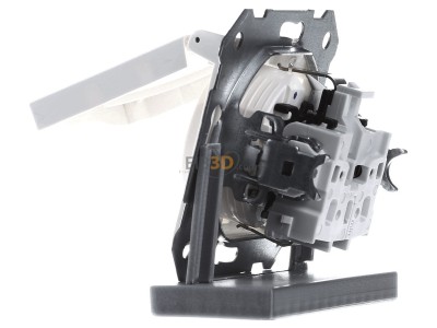 Ansicht rechts Siemens 5UB1915 Delta i-system, titanwei Schuko-Steckdose 