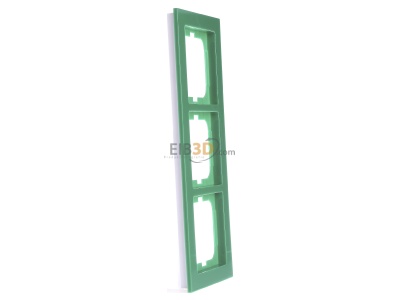 Ansicht links Busch-Jaeger 1723-286 Rahmen 3-fach grn 