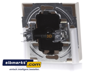 Ansicht hinten Busch-Jaeger 2138-32 Blindzentralscheibe ws mit Tragring 