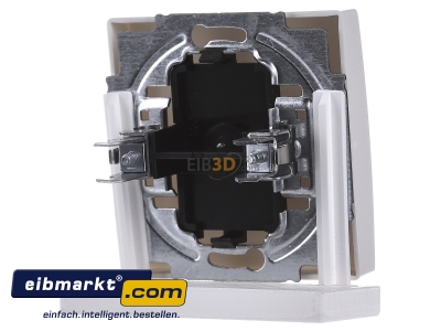 Ansicht hinten Busch-Jaeger 2138-34 Blindzentralscheibe aws mit Tragring 