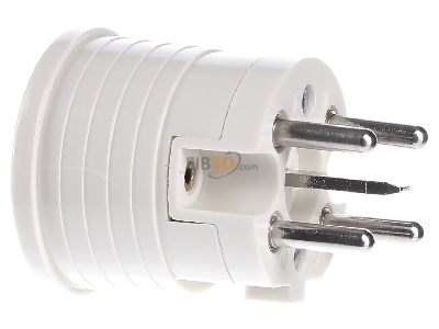 View on the left Busch-Jaeger 2364 SW Perilex plug 400V 16A white 
