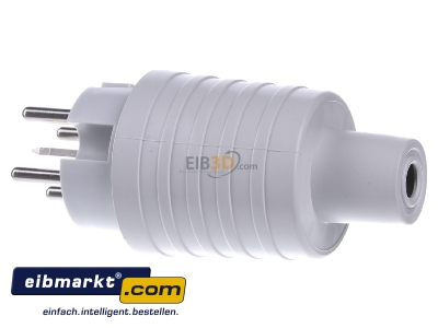 Ansicht rechts Busch-Jaeger 2064 SPVC Perilex-Stecker 16A PVC 