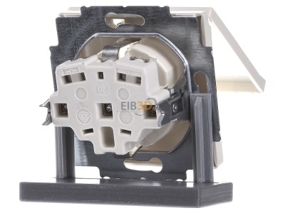 Ansicht hinten Busch Jaeger 20 EUK-82 Steckdosen-Einsatz sva/ews 2P+E16A m.Klappdeck. 