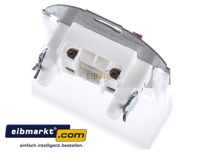 Top rear view Berker 457209 Basic element loudspeaker connection 
