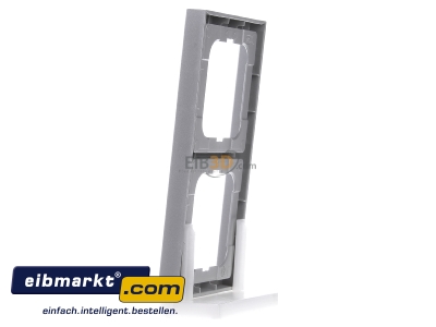 View on the right Busch-Jaeger 1754-0-4302 Frame 2-gang aluminium
