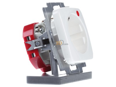 View on the left Busch Jaeger 2310EUGL/VA-214-11 Socket outlet (receptacle) 
