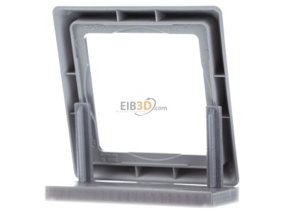 Ansicht hinten Busch Jaeger 2101-33 Rahmen 1-fach alusi, UP, Allwetter 