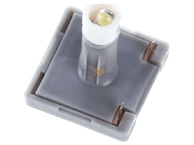 Ansicht oben rechts Busch Jaeger 8383-10 LED Beleuchtungseinheit m.Sockel,2mA,LED ws 