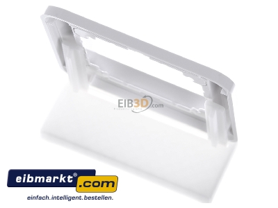 Top rear view Merten 389125 Frame 1-gang white
