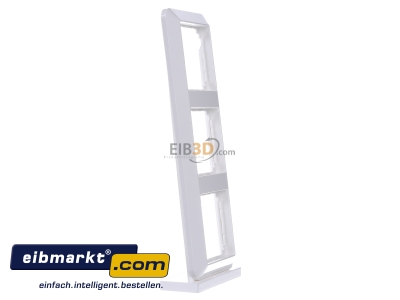 View on the left Merten 389319 Frame 3-gang white
