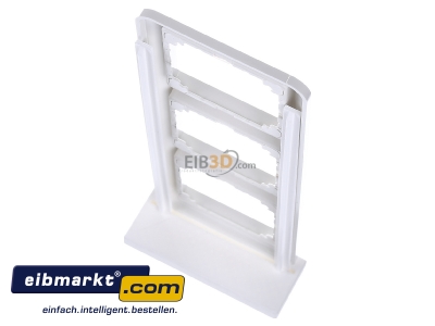 Top rear view Merten 389319 Frame 3-gang white
