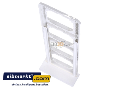 Top rear view Merten 389419 Frame 4-gang white
