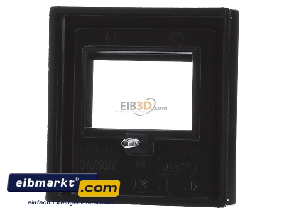 Ansicht hinten Jung A 569 PLT SW Abdeckung sw f�r TAE-Dose 