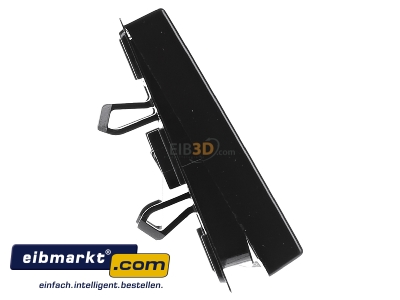 Ansicht links Jung A 590 L SW Wippe Symbol LICHT sw f�r Schalter/Taster 
